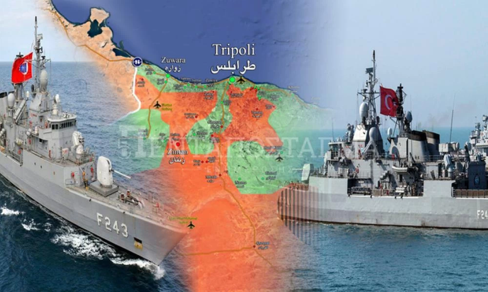 Η Τουρκία στέλνει 8 πολεμικά πλοία & 17 μαχητικά αεροσκάφη ανοιχτά της Λιβύης